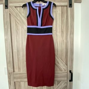DVF Maribel Midi Sheath Dress